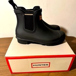 NIB! HUNTER Original Chelsea Short Boot